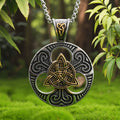 Comstylish Nordic Triangle Knot Viking Necklace Pendant