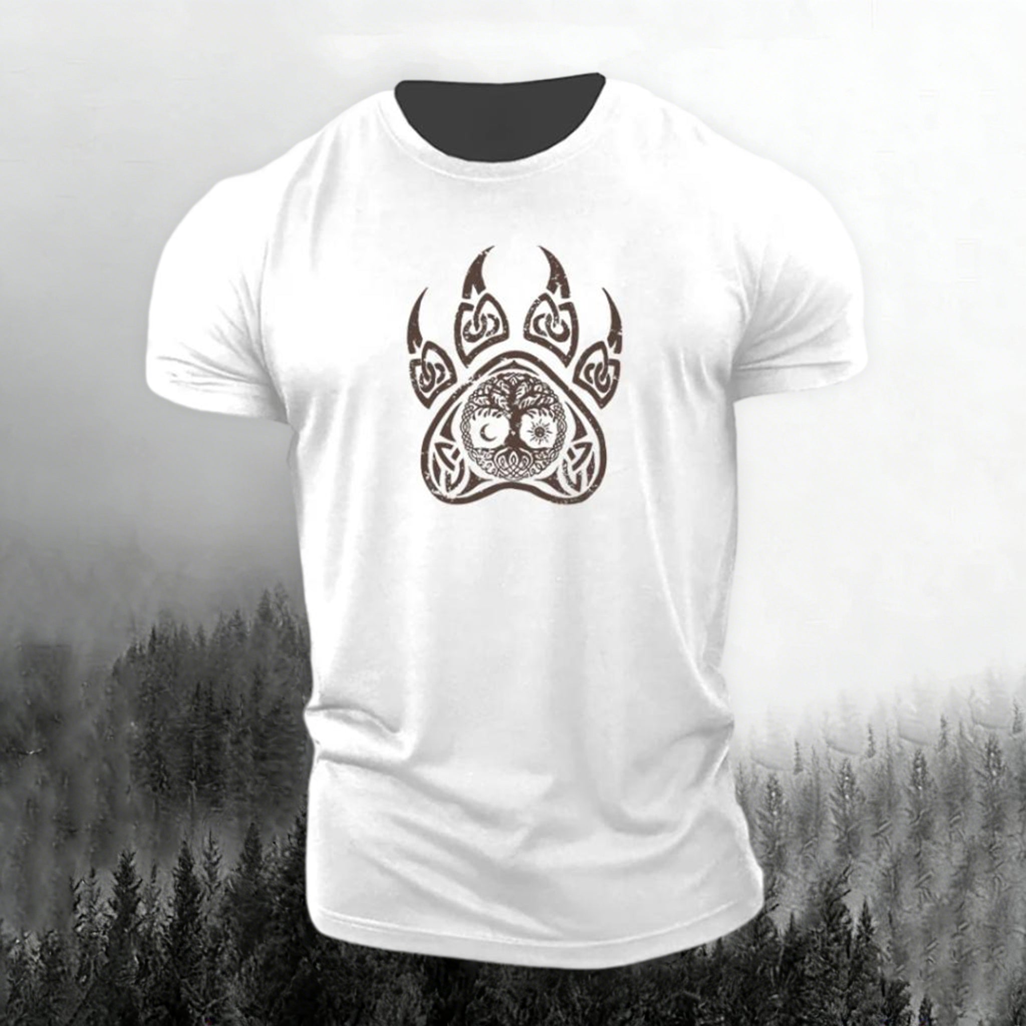 Comstylish Viking Bear Claw T-shirt
