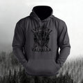 Comstylish Man's Vintage Victory Or Valhalla Casual Hoodie
