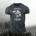 Comstylish Train Like A Viking Fitness T-shirt