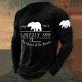 Comstylish Vintage Grizzly 399 The Queen Of The Tetons 1996-2024 Print T-Shirt