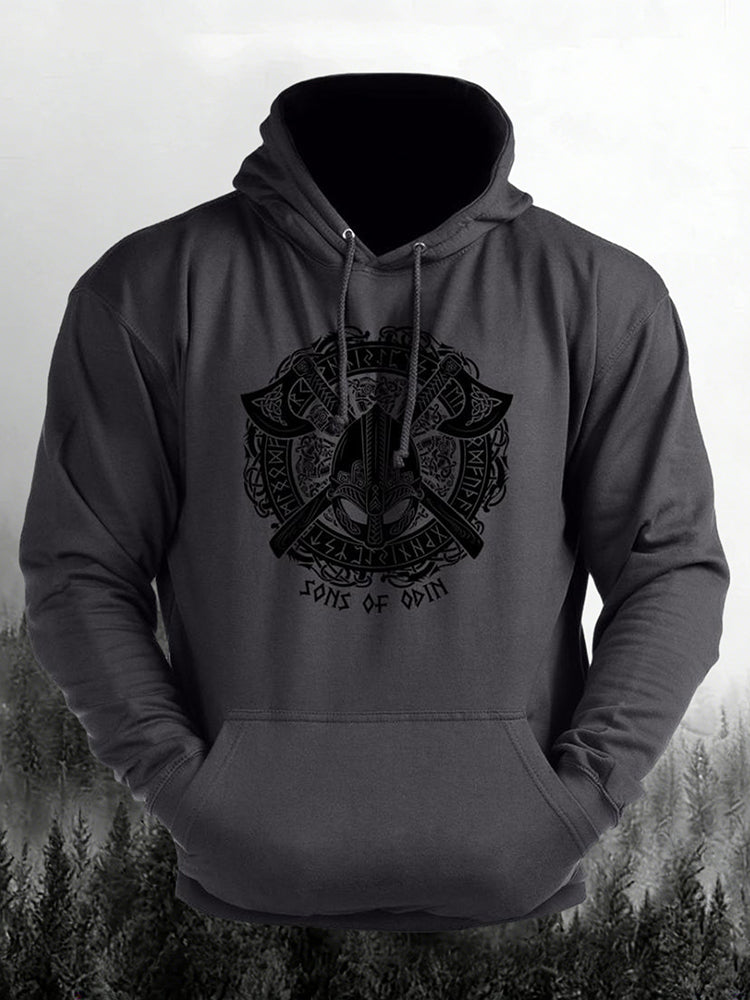 Comstylish Sons Of Odin Helmet Hoodie