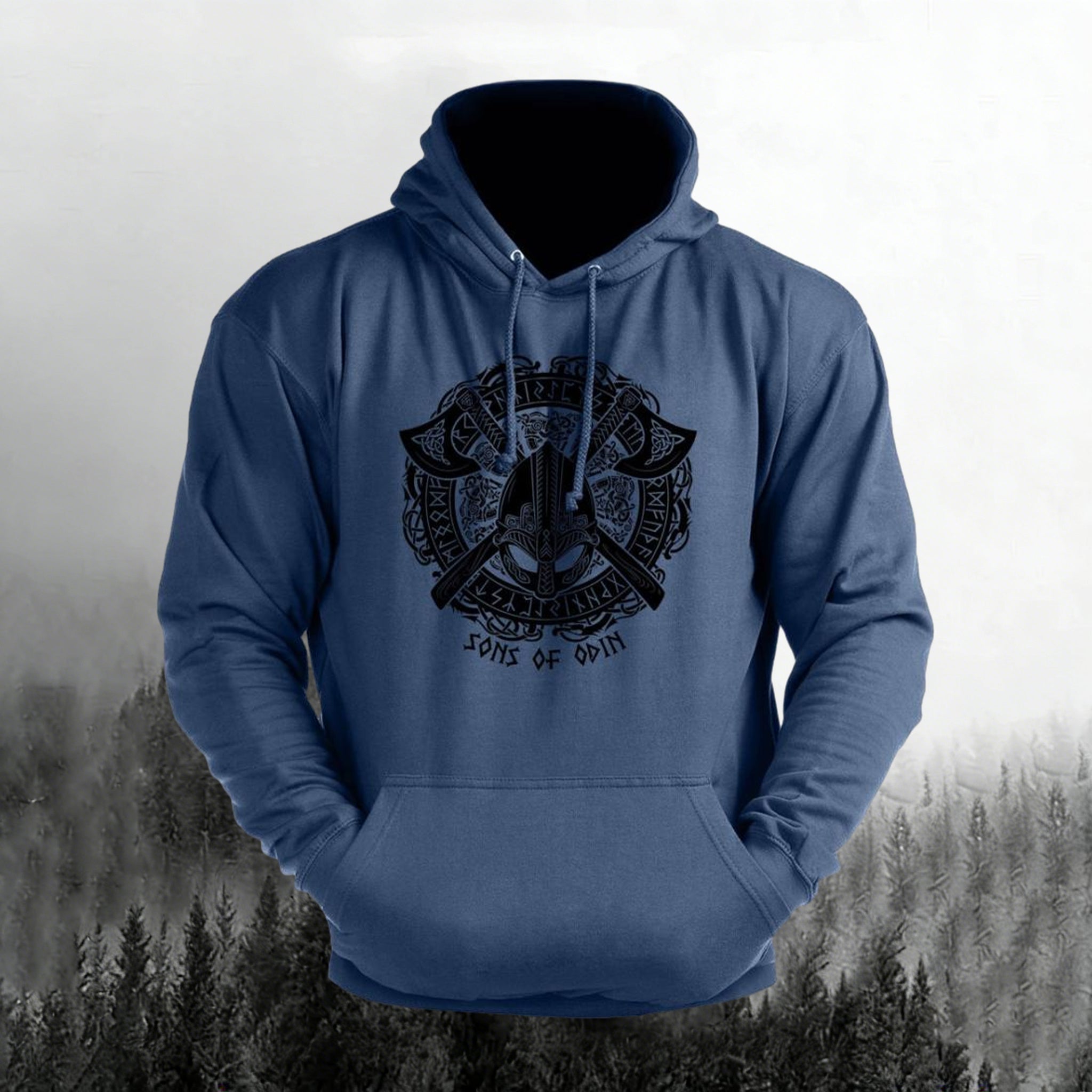 Comstylish Sons Of Odin Helmet Hoodie